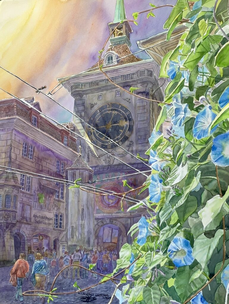 17-Aquarell 76x56 cm.