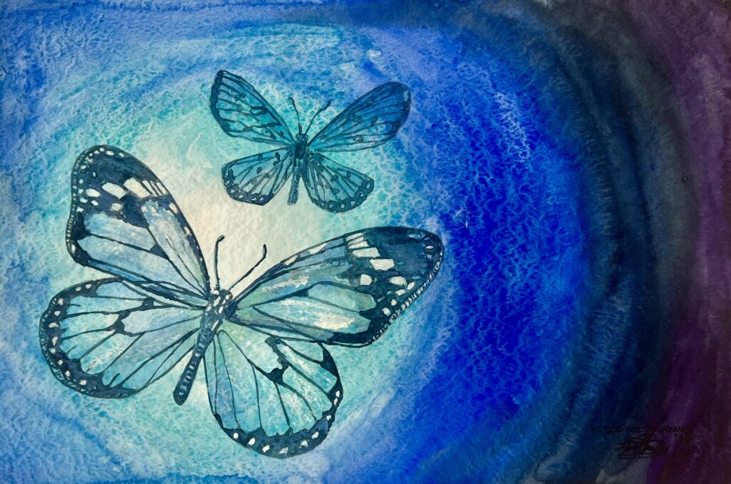 43-Aquarell 51x34 cm.