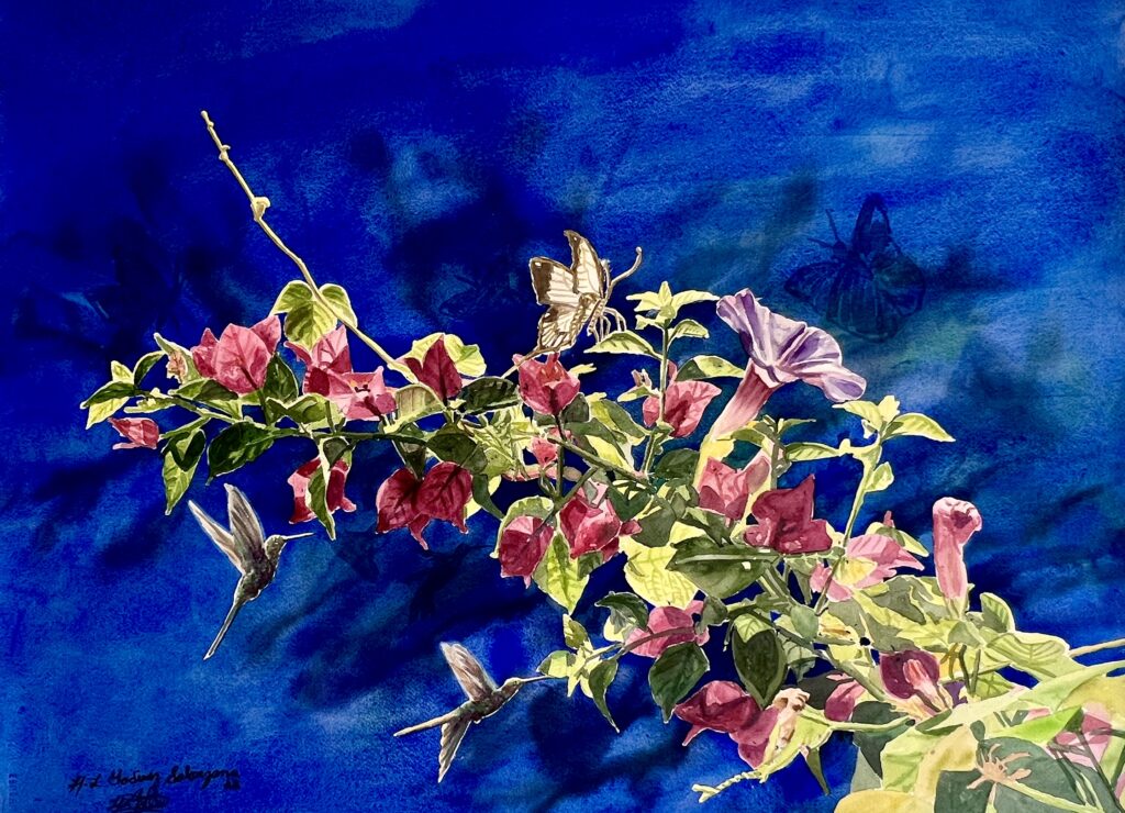 45-Aquarell 76x56 cm.