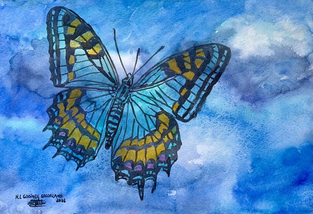 40-Aquarell 51x34 cm.