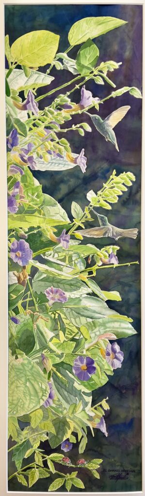 68-Aquarell 130x37 cm.