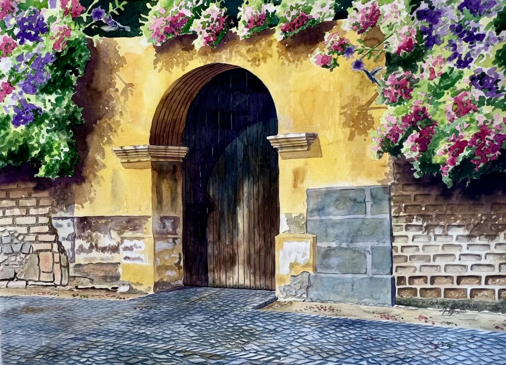 56-Aquarell 76x56 cm.