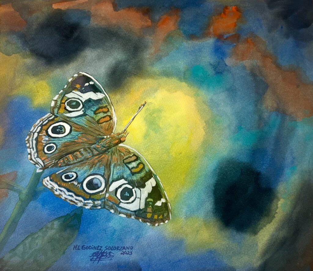 44-Aquarell 53x54 cm.